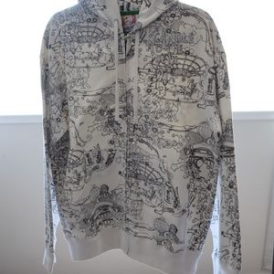 Men's Artful Dodger Hand Stitched Hoodie Sz. M